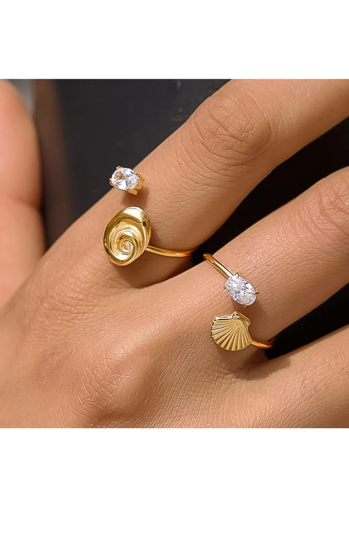 Lumirae 18K Gold Open Ring