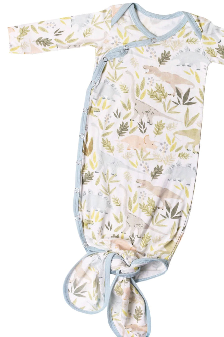 Rex Newborn Knotted Gown | Copper Pearl