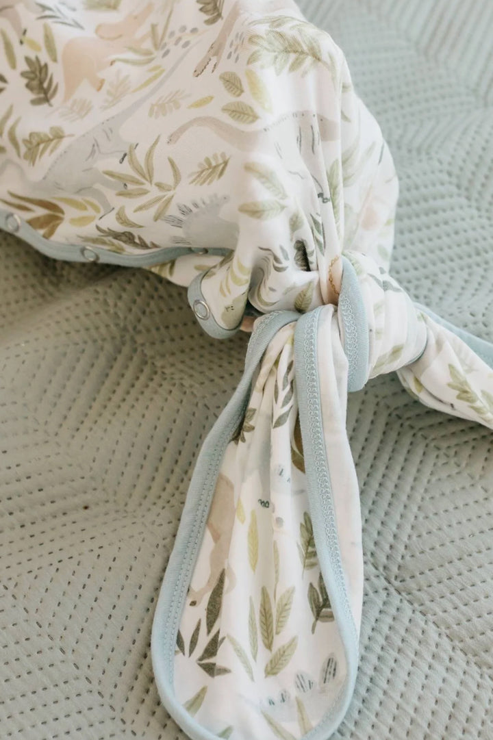 Rex Newborn Knotted Gown | Copper Pearl