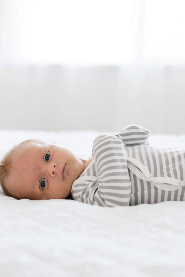 Everest Newborn Knotted Gown | Copper Pearl