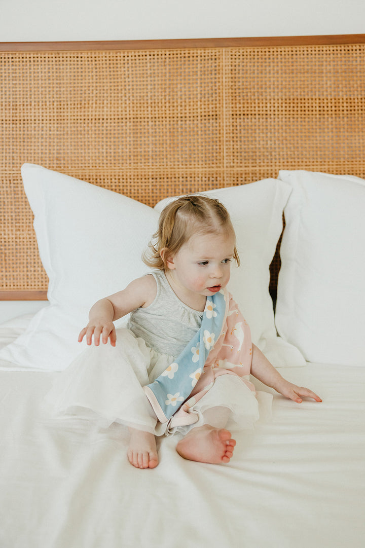 Goosie Three-Layer Security Blanket 2pk | Copper Pearl