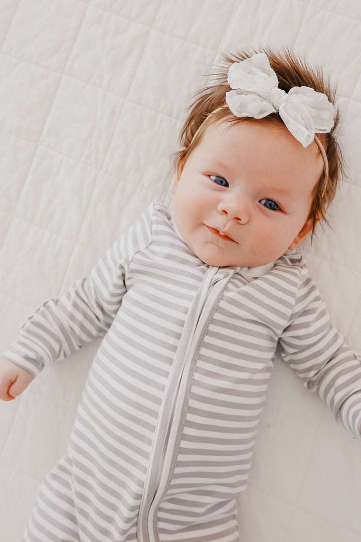 Everest Zip-Up Footie Pajamas | Copper Pearl