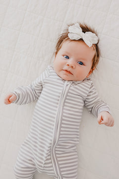 Everest Zip-Up Footie Pajamas | Copper Pearl