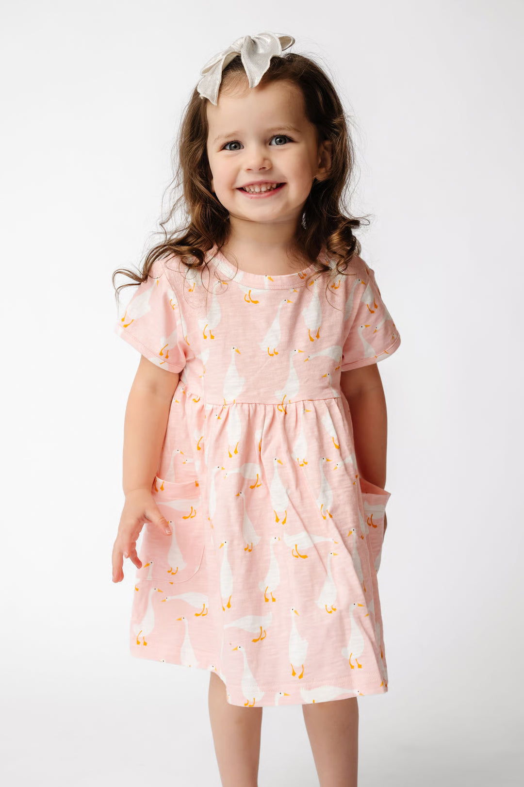 Goosie T-Shirt Dress | Copper Pearl