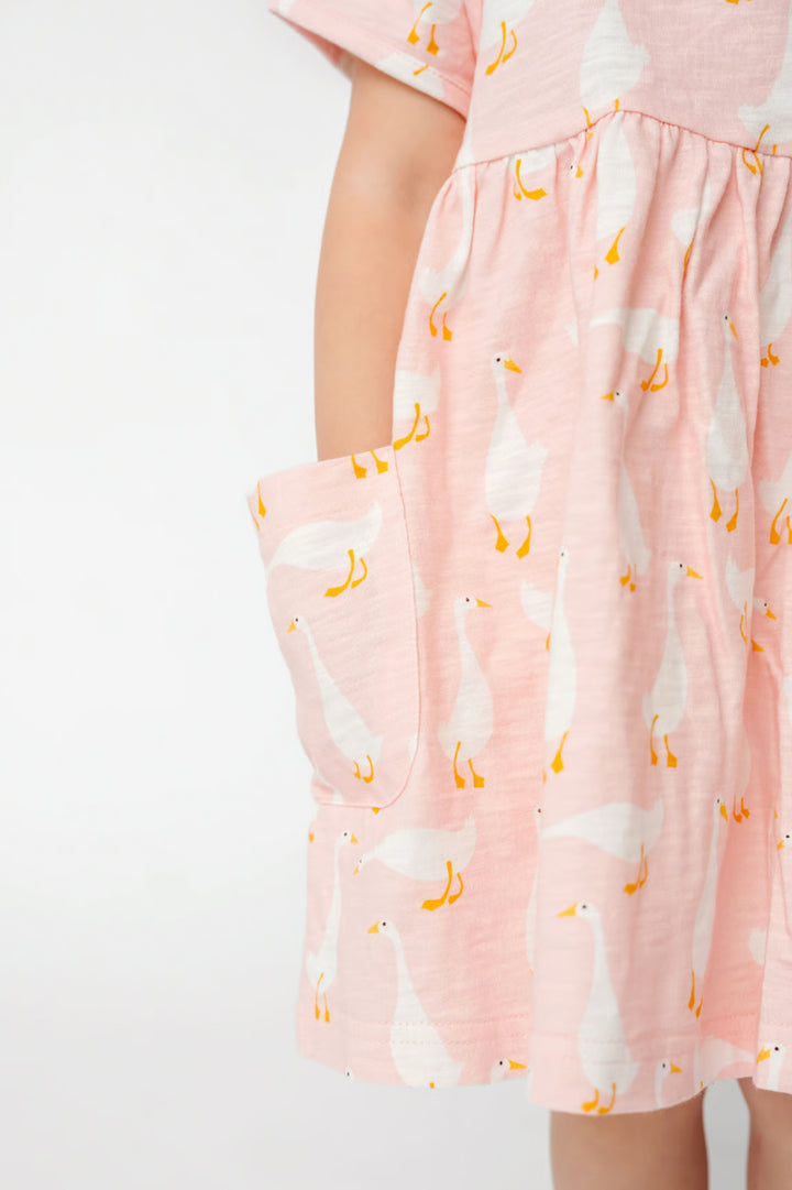 Goosie T-Shirt Dress | Copper Pearl