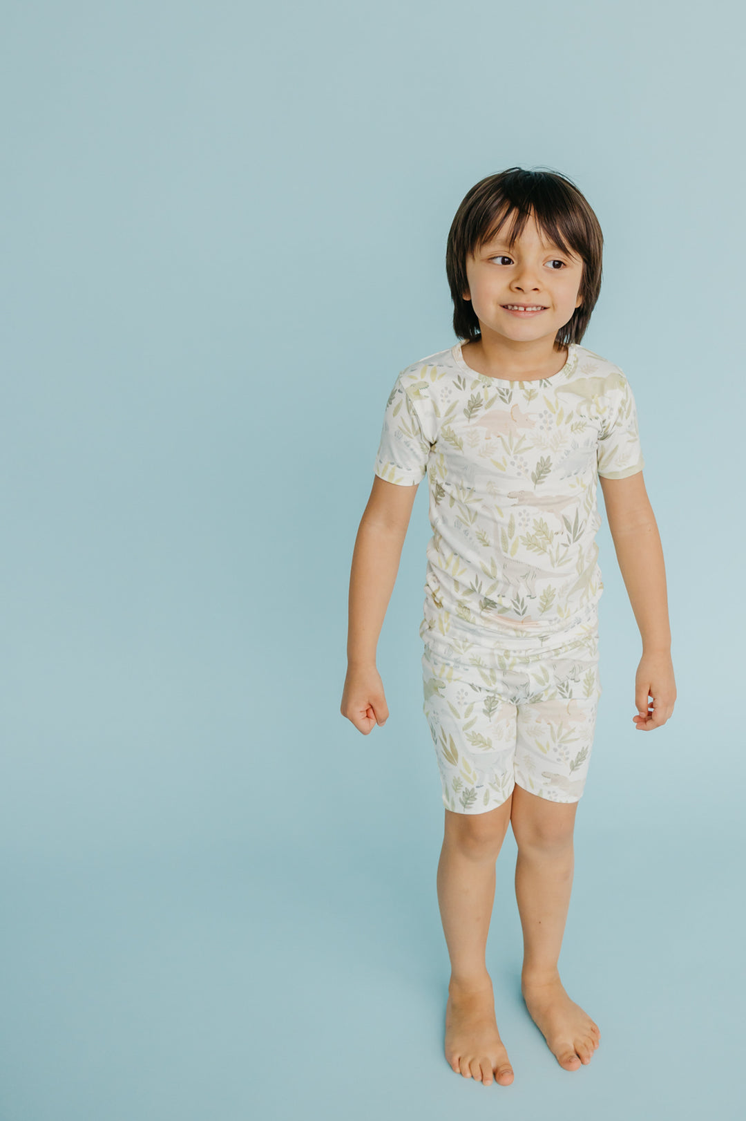 2pc Short Sleeve Kids Pajama Set | Rex