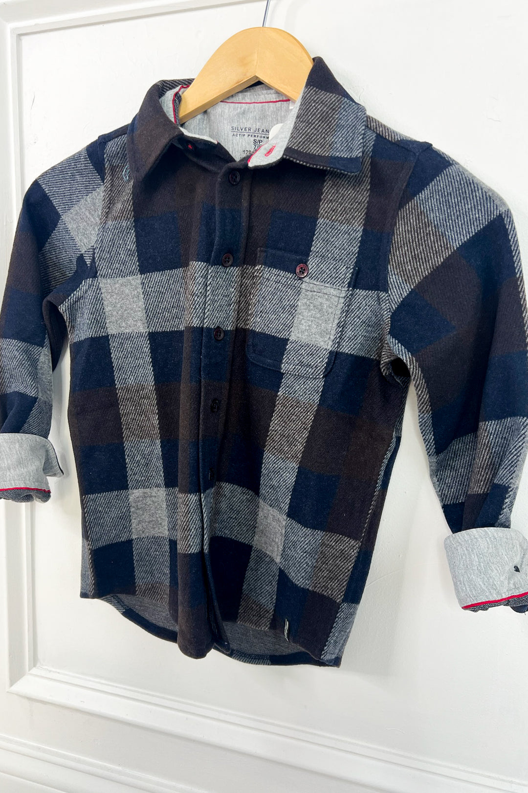 Boys Performance Stretch Flannel