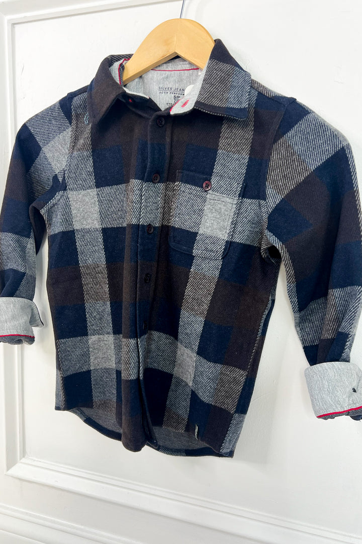 Boys Performance Stretch Flannel
