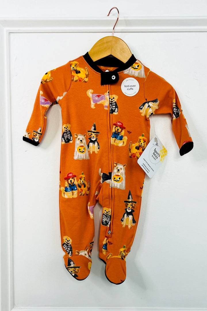 Doggy Dress Up Organic Cotton Sleep & Play Footed Onesie
