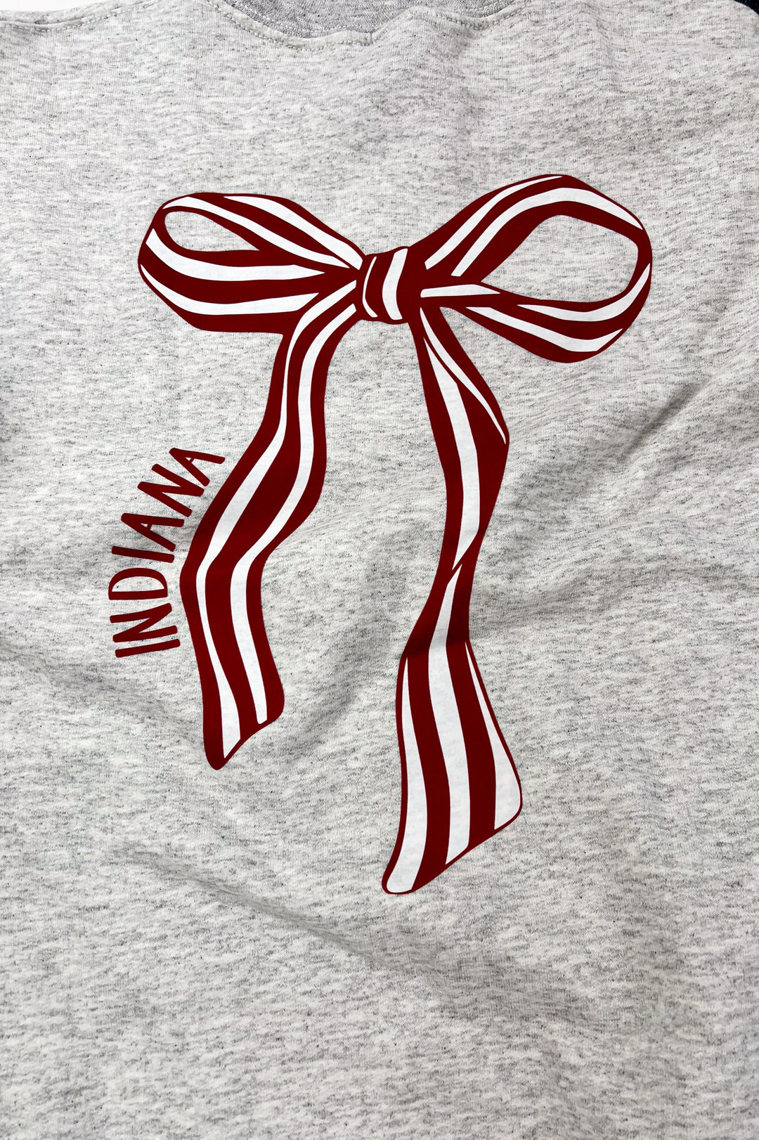 Indiana Bow Graphic Sweatshirt