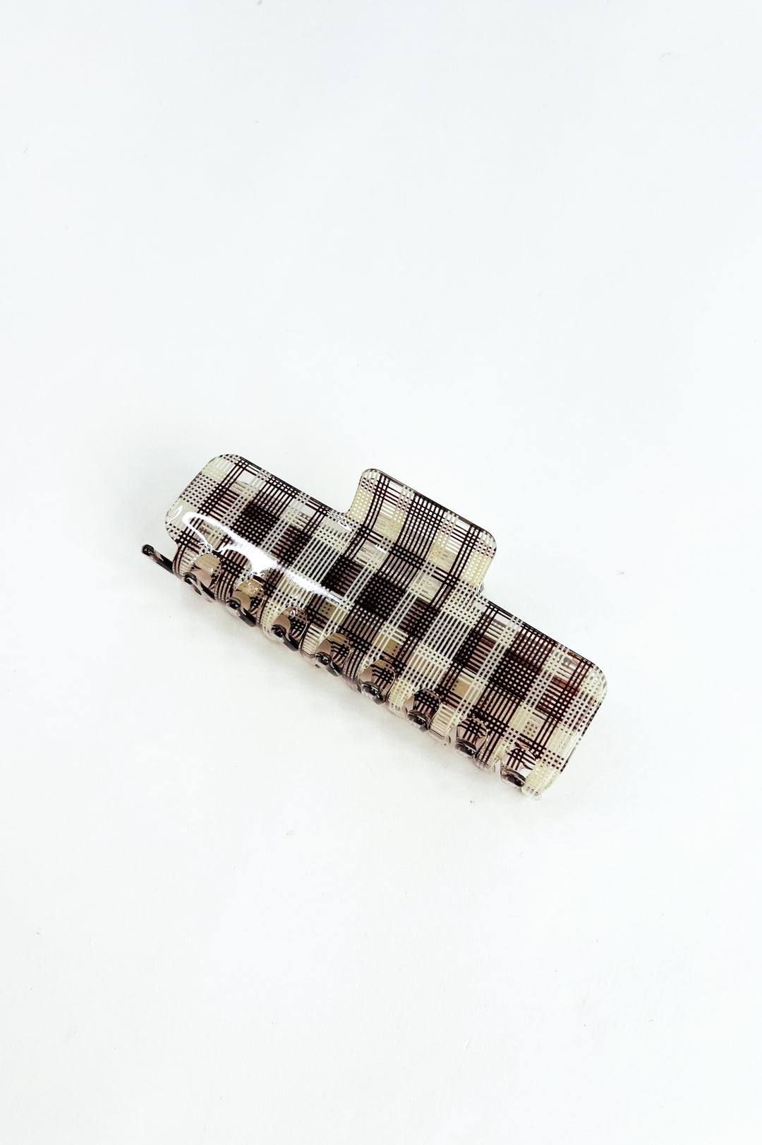 Classic Plaid Claw Hair Clip