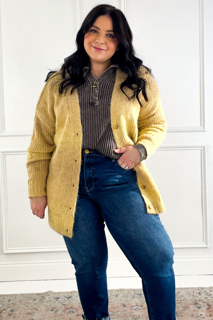 Warm Honey Haze Cardigan