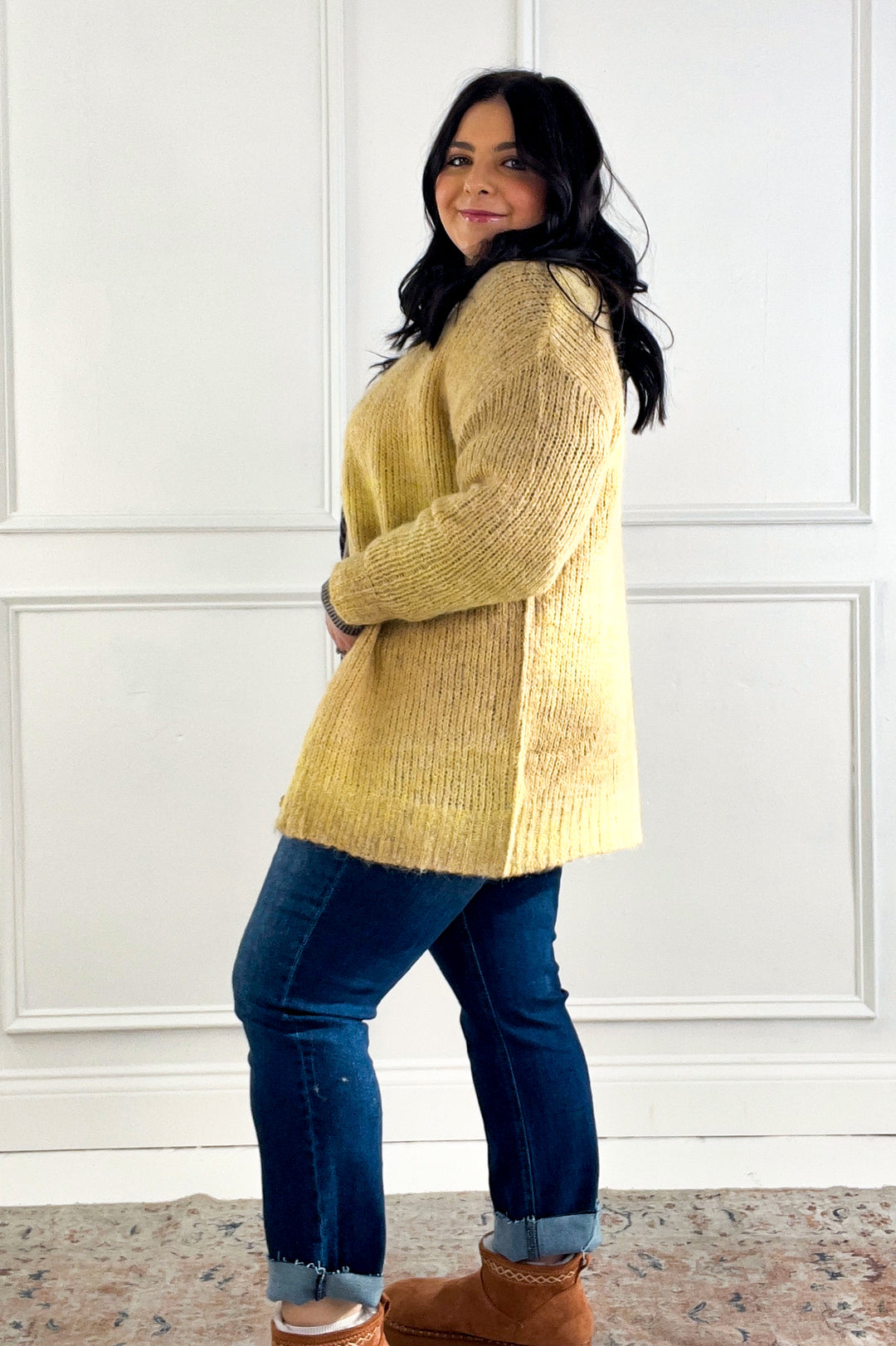 Warm Honey Haze Cardigan