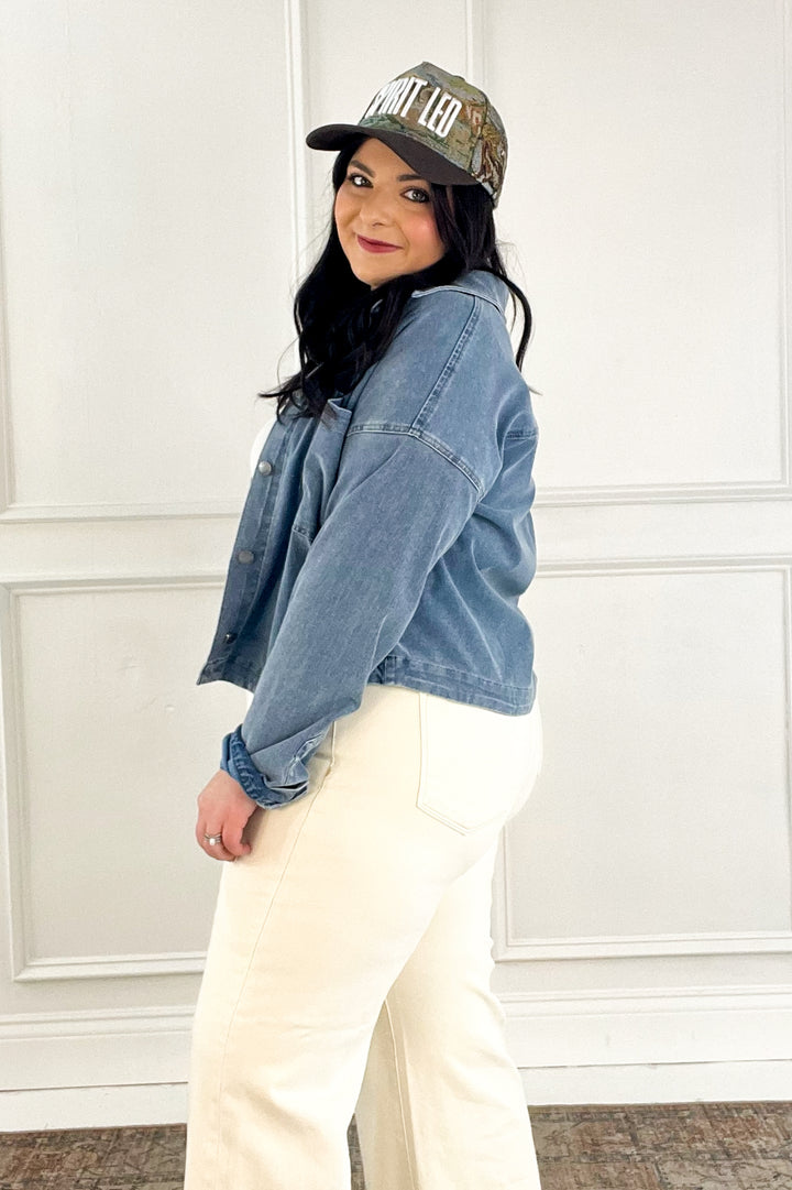 Classic Denim Utility Jacket