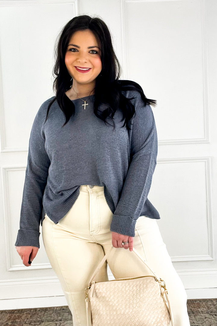 Lightweight Knit Pullover