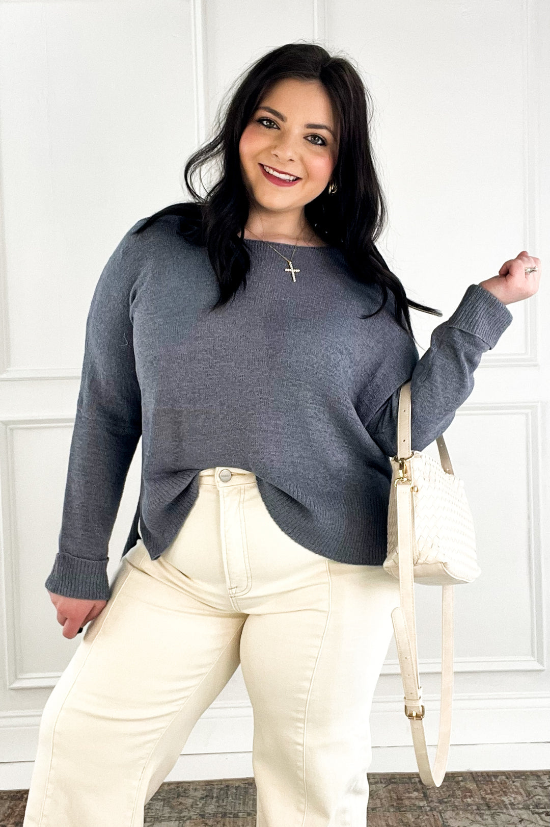Lightweight Knit Pullover