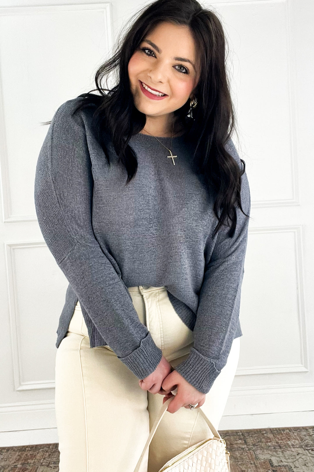 Lightweight Knit Pullover