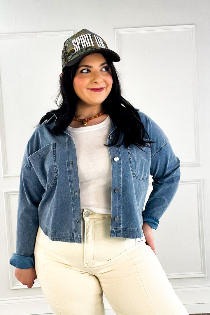 Classic Denim Utility Jacket