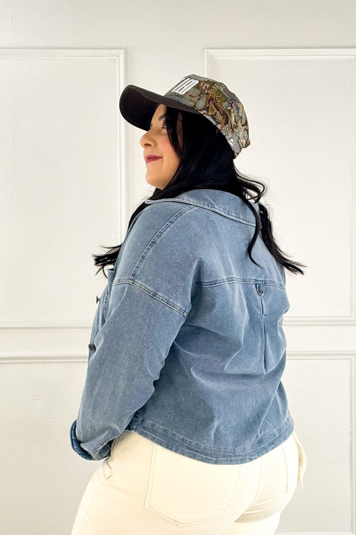 Classic Denim Utility Jacket