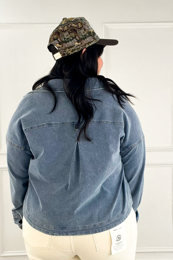 Classic Denim Utility Jacket