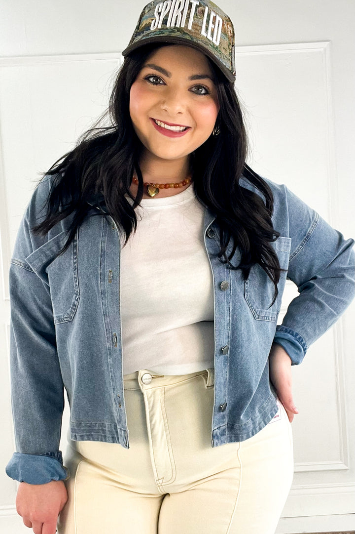 Classic Denim Utility Jacket