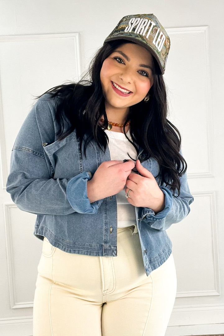 Classic Denim Utility Jacket