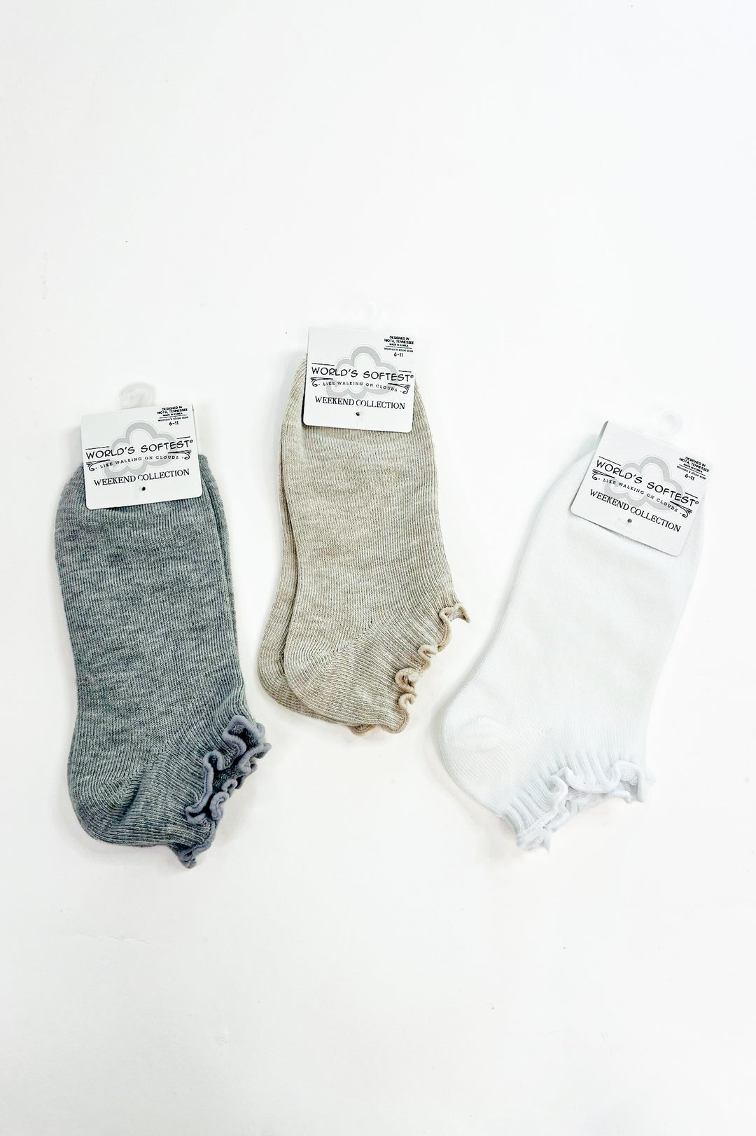 Weekend Low Ruffle Sock