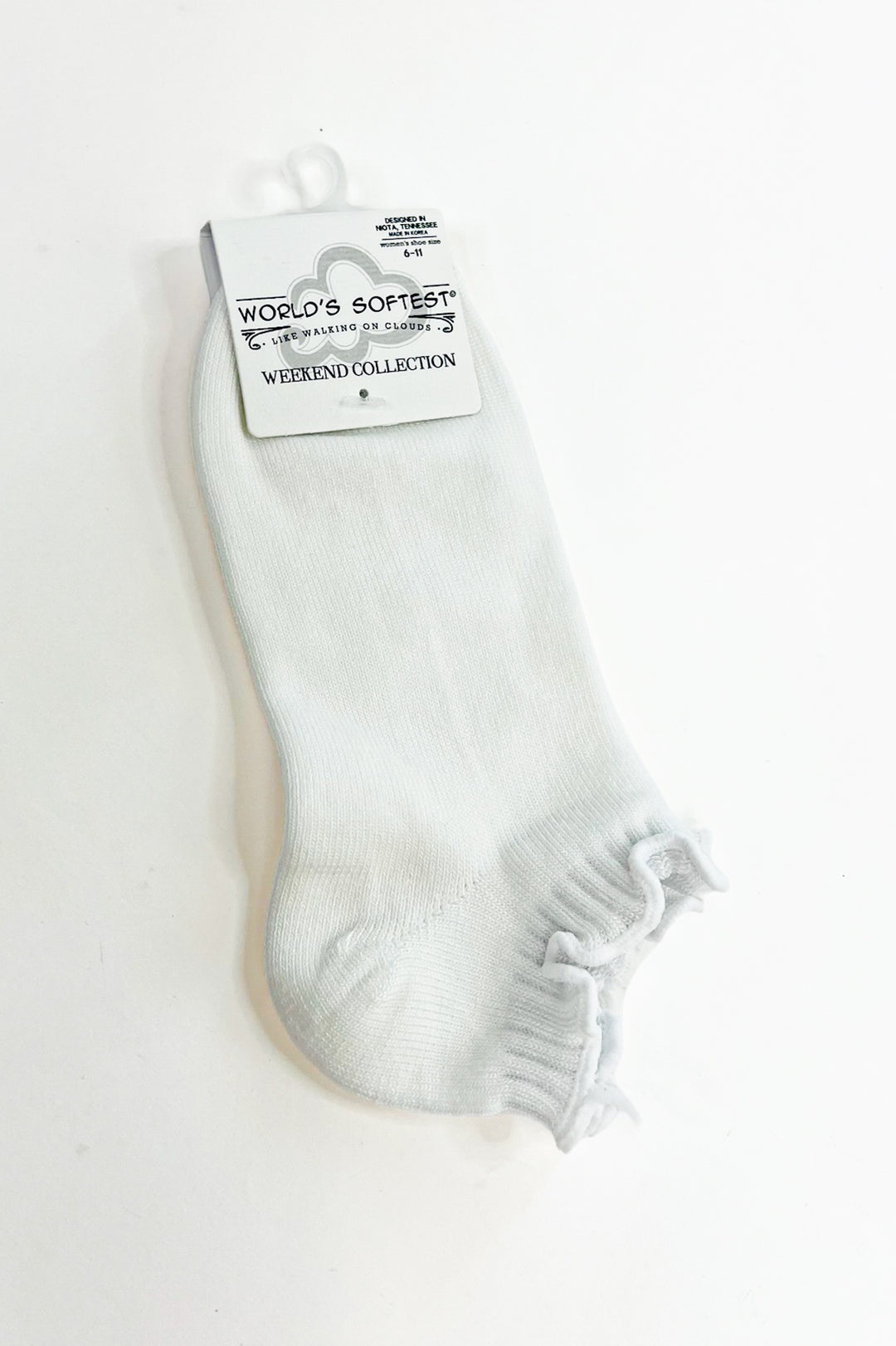 Weekend Low Ruffle Sock