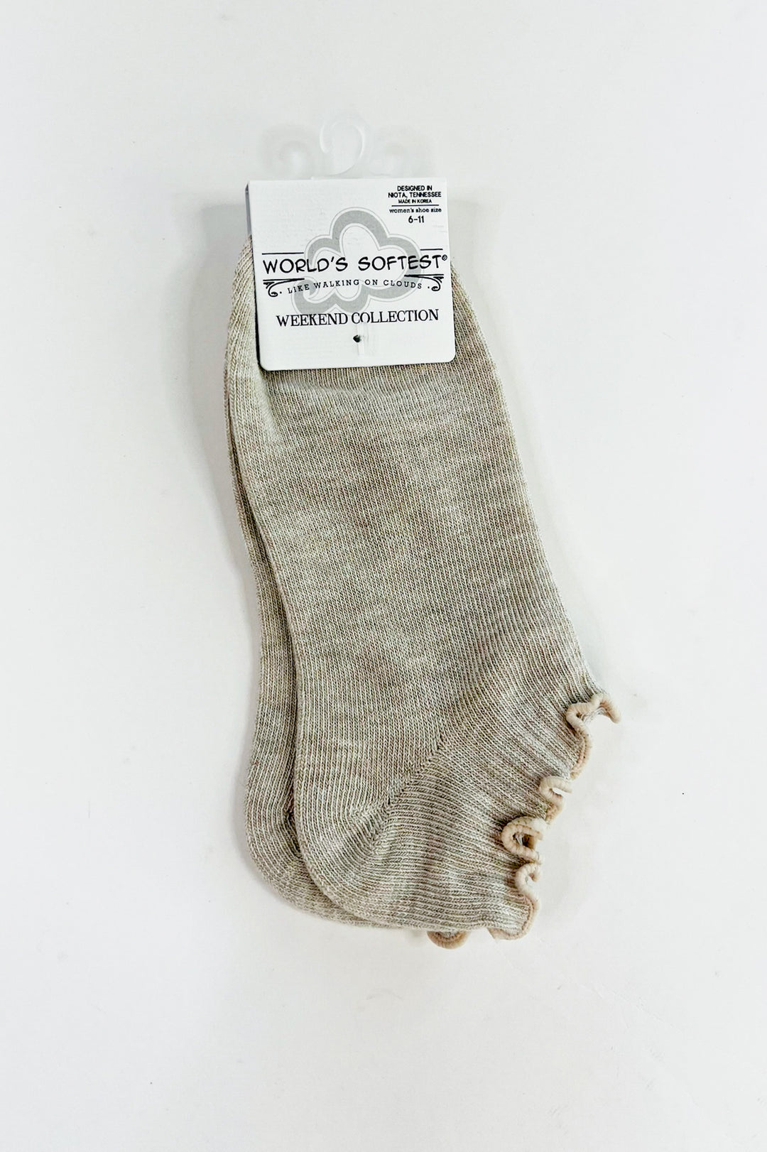 Weekend Low Ruffle Sock