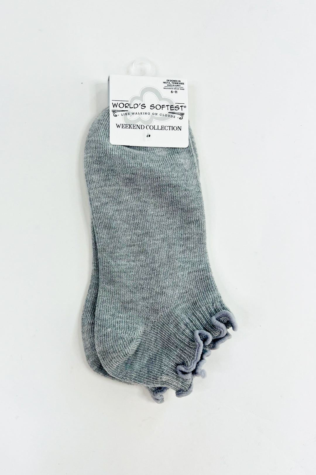 Weekend Low Ruffle Sock