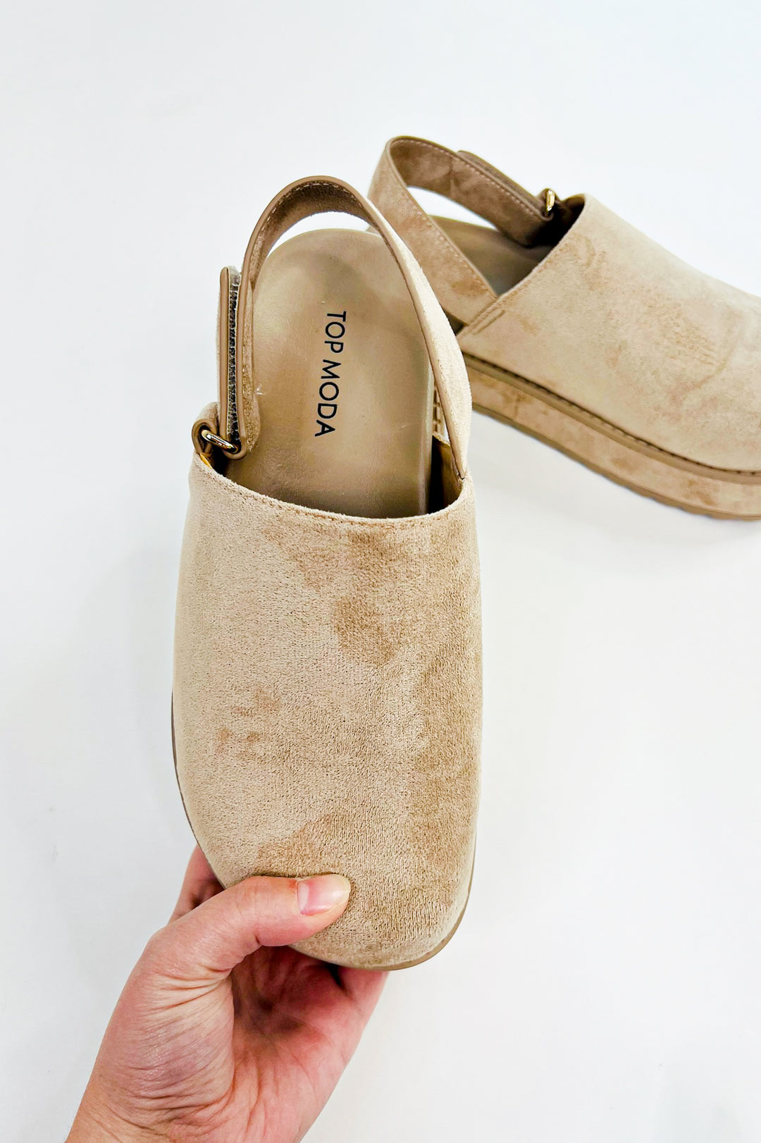 Suede Comfort Clogs