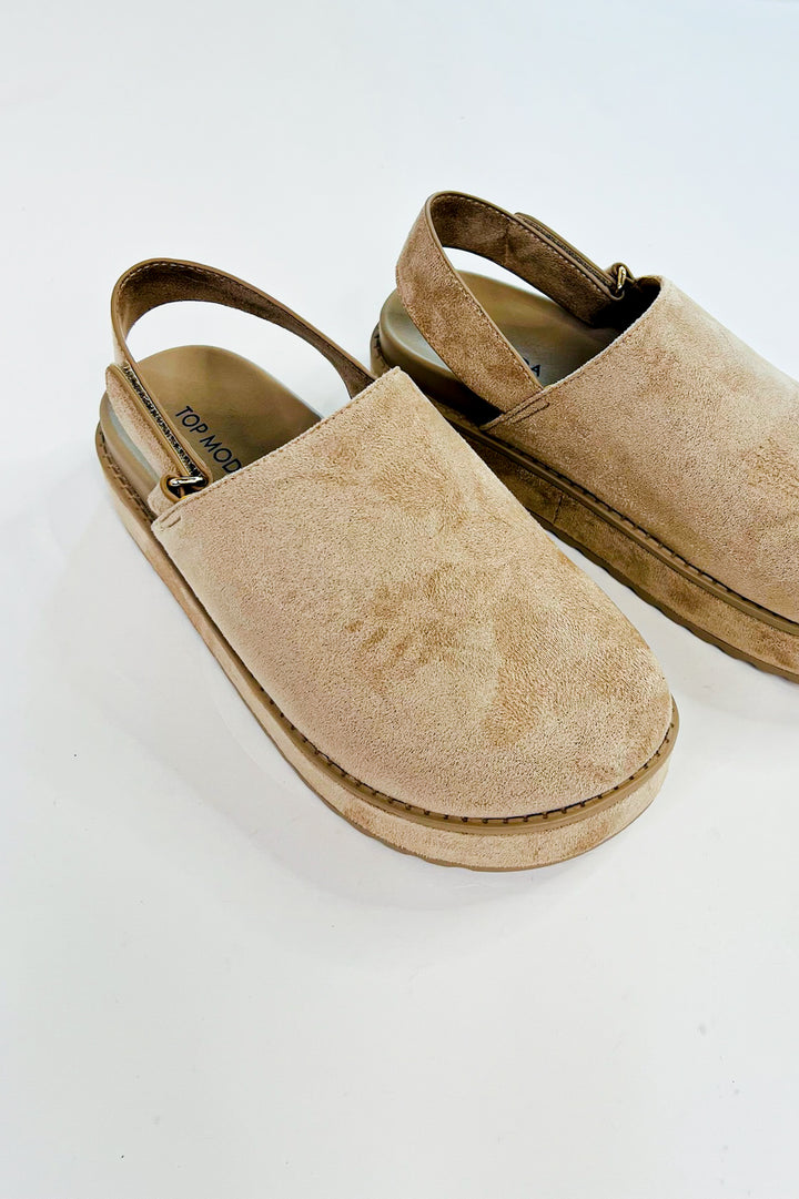 Suede Comfort Clogs