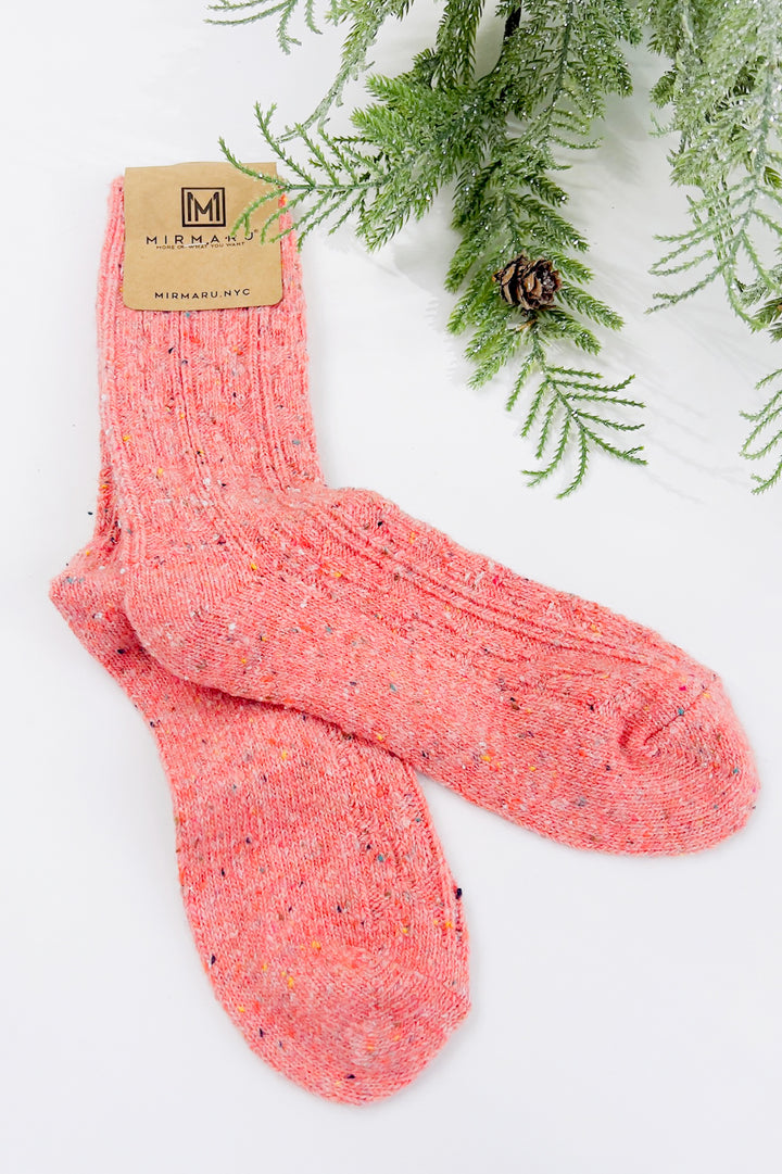 Women's Wool Blend Crew Length Socks
