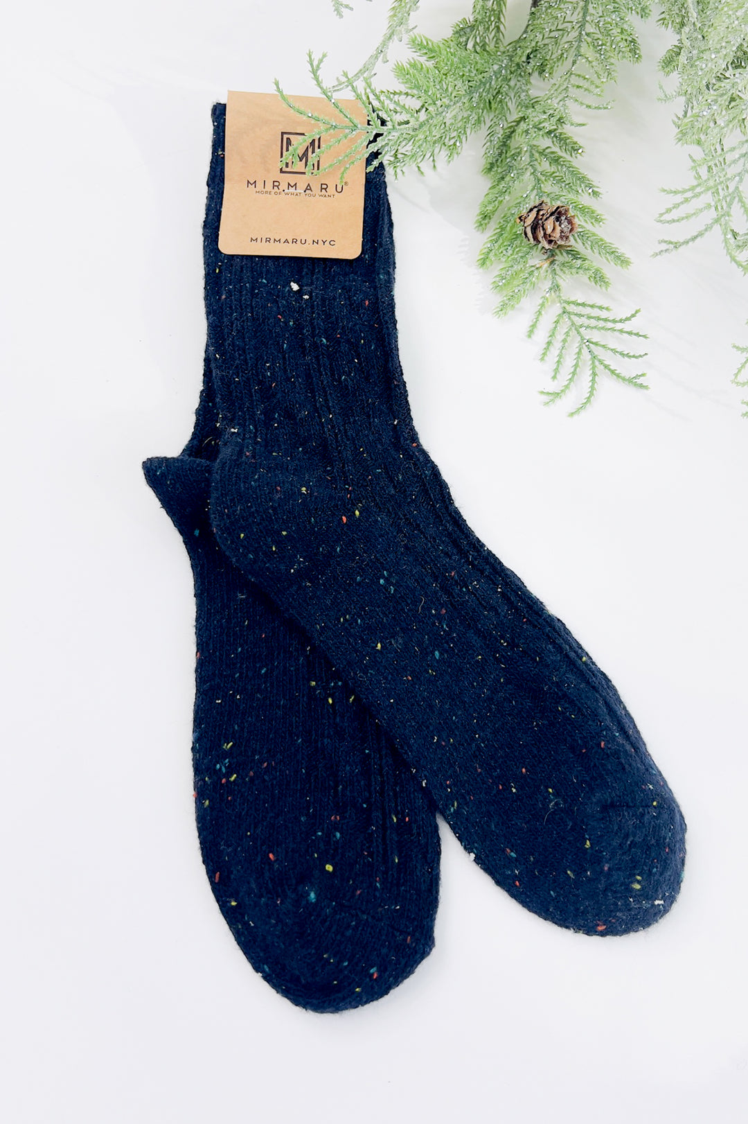 Women's Wool Blend Crew Length Socks