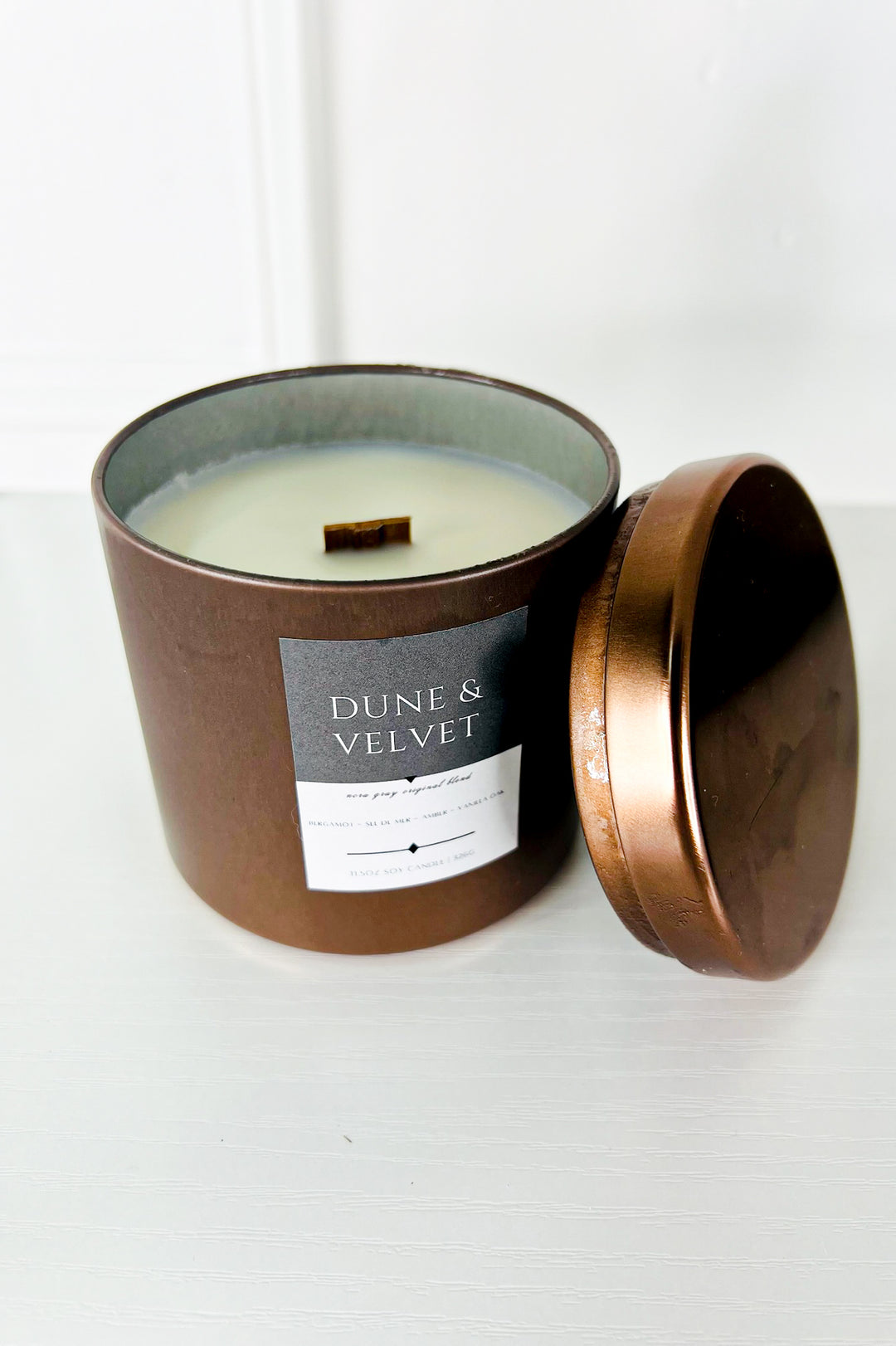 3.4 Oz Mini Infinity Tin Candle