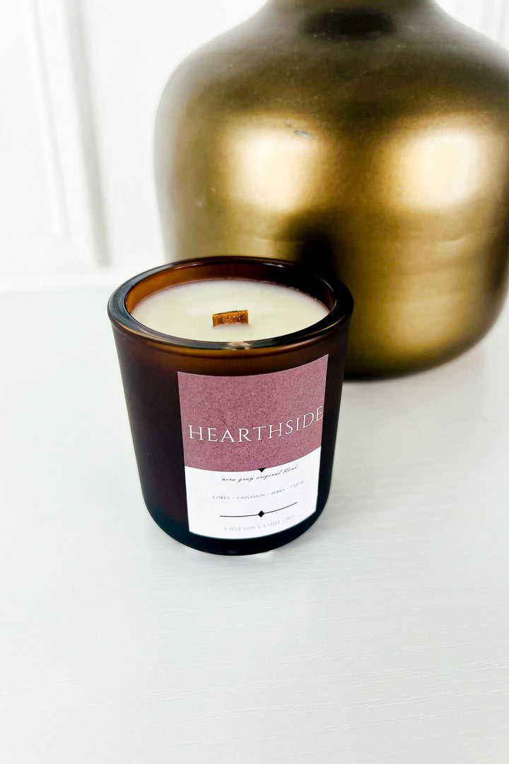 3.4 OZ Amber Sonoma Jar Candle