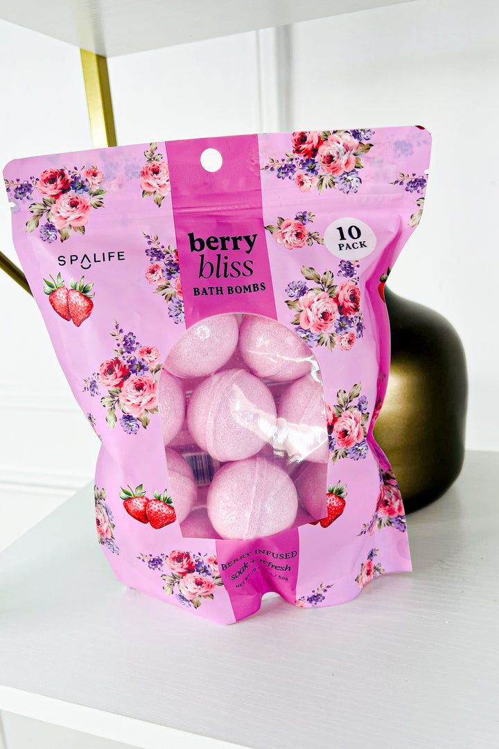 Valentine’s Berry Bliss Bath Bombs | 10 Pack