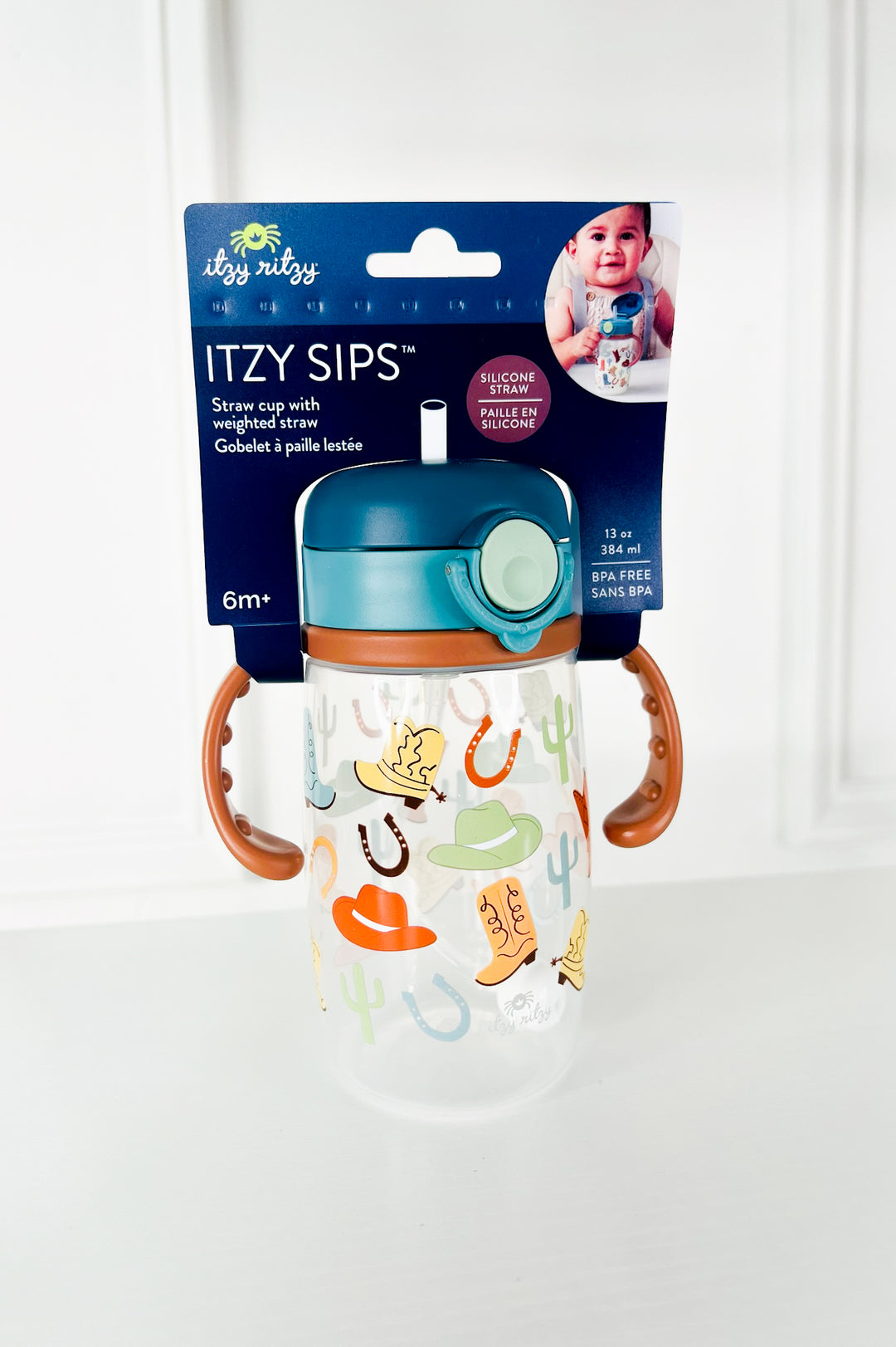 Itzy Sips- Straw Cup With Snap-Close Lid