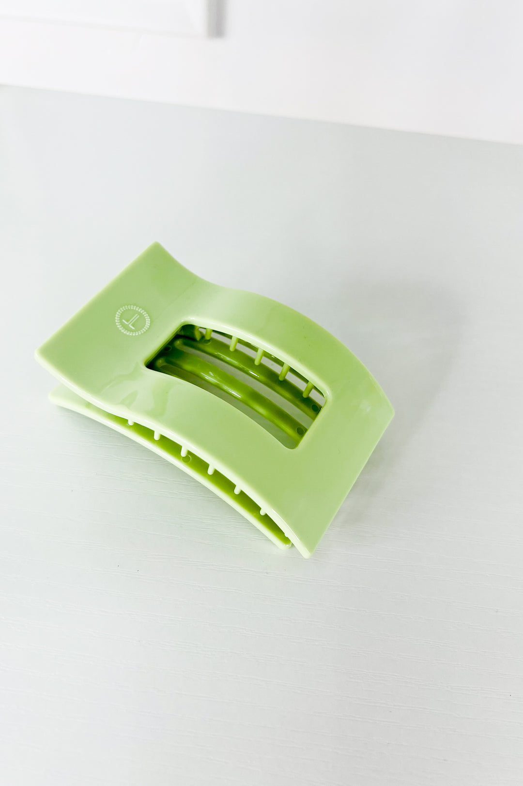 Flat Green Clip - Teletie