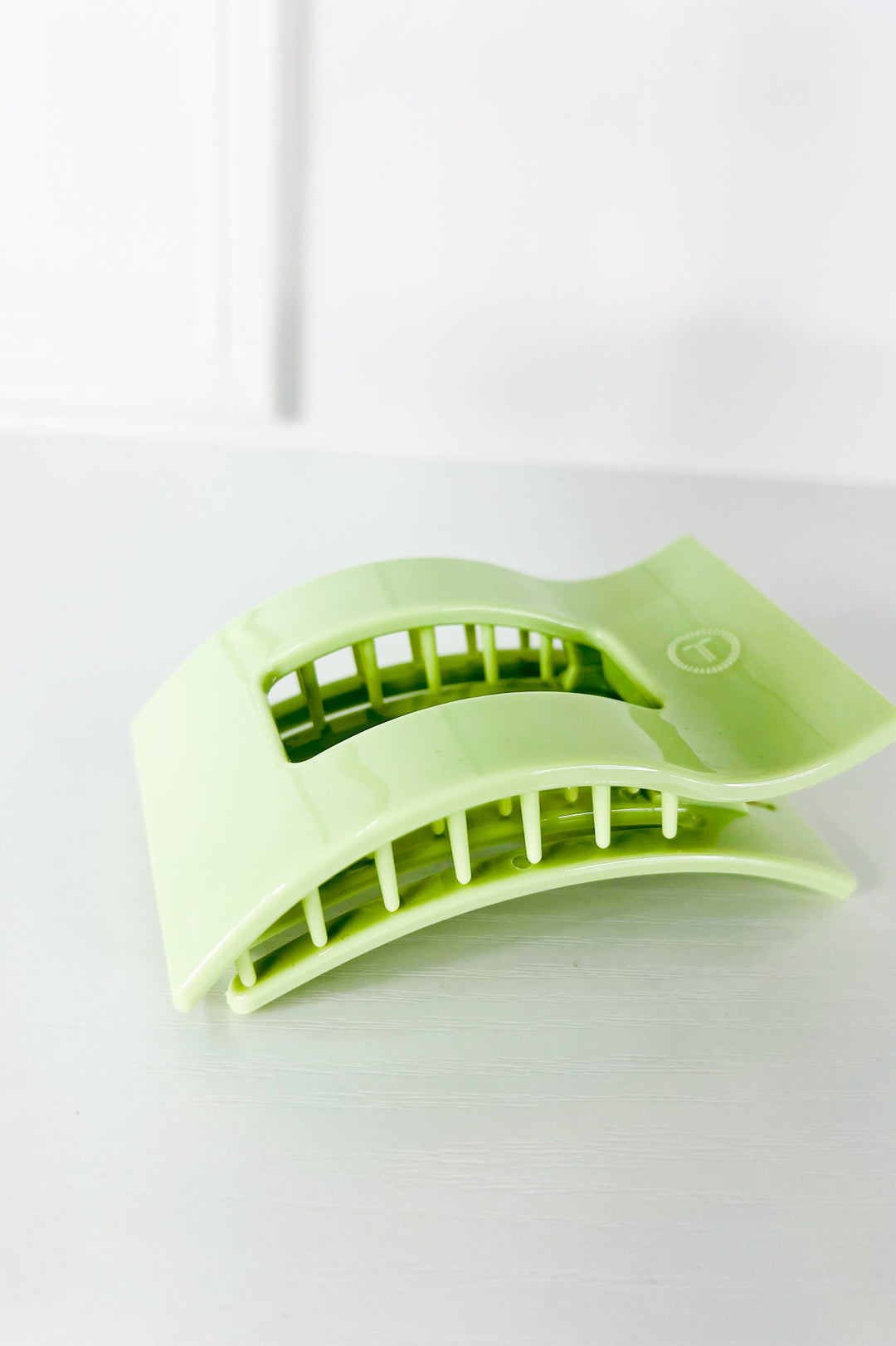 Flat Green Clip - Teletie