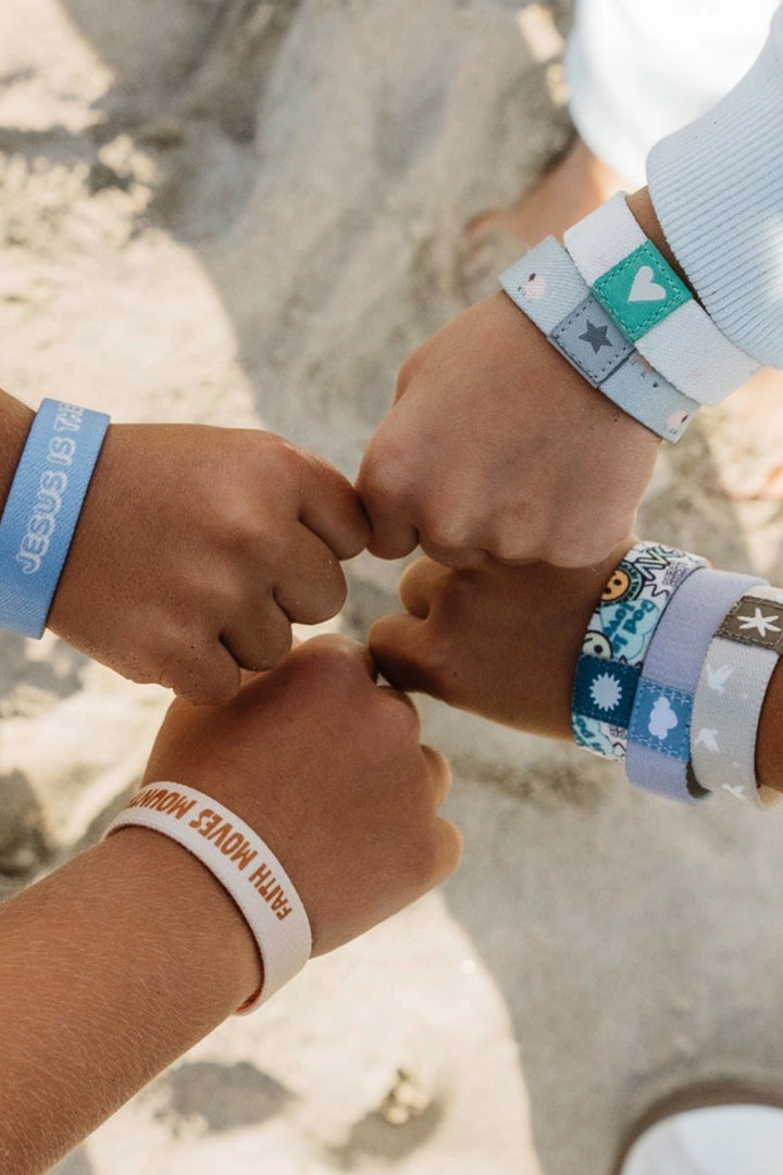 Kids Walk In Faith Reversible Bracelets