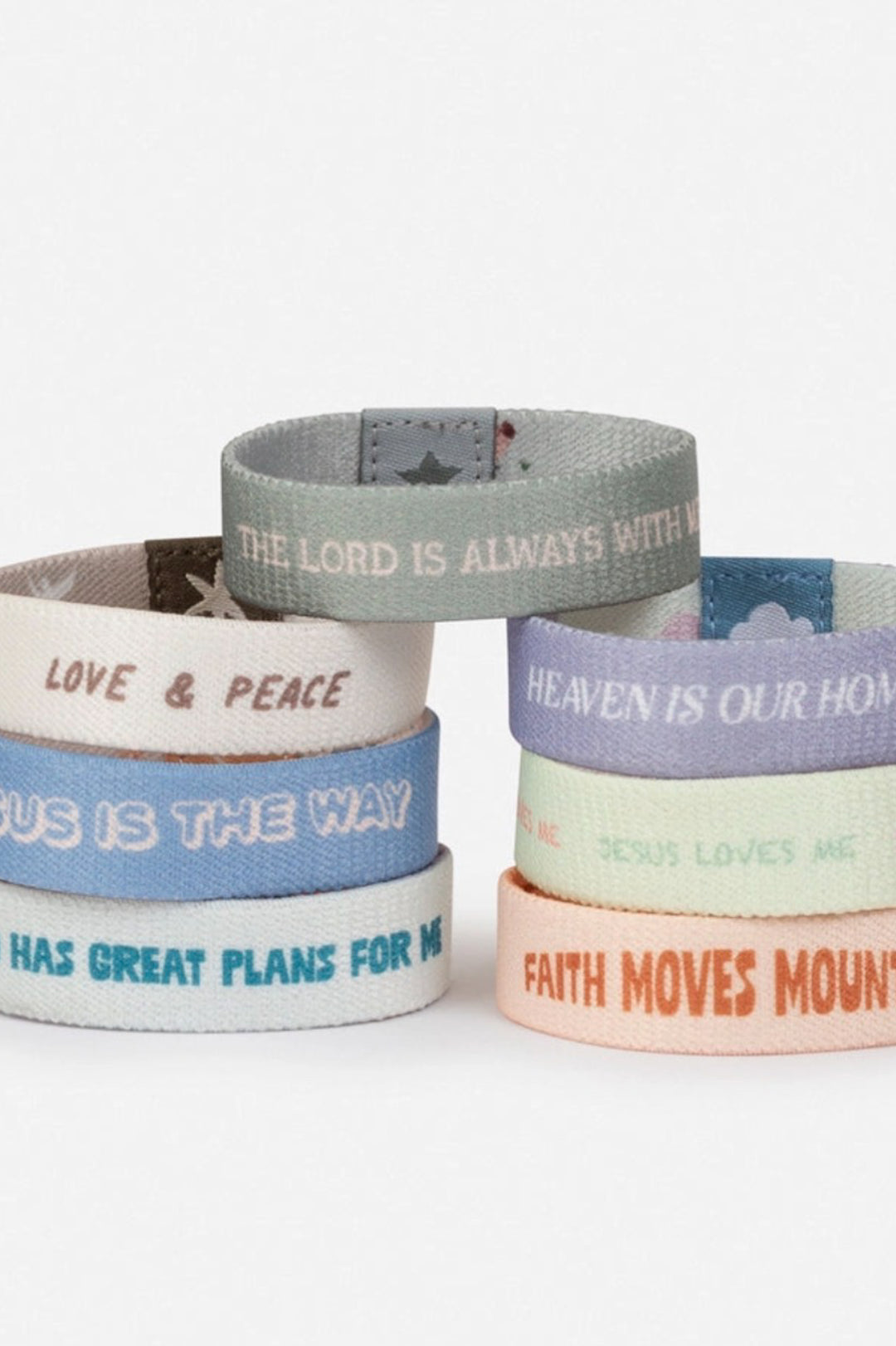 Kids Walk In Faith Reversible Bracelets