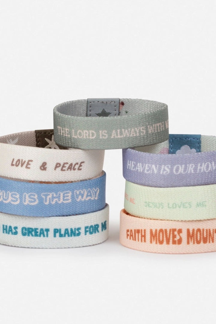 Kids Walk In Faith Reversible Bracelets