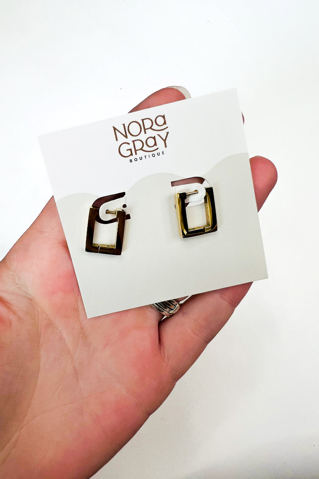 Square Hoop Earrings