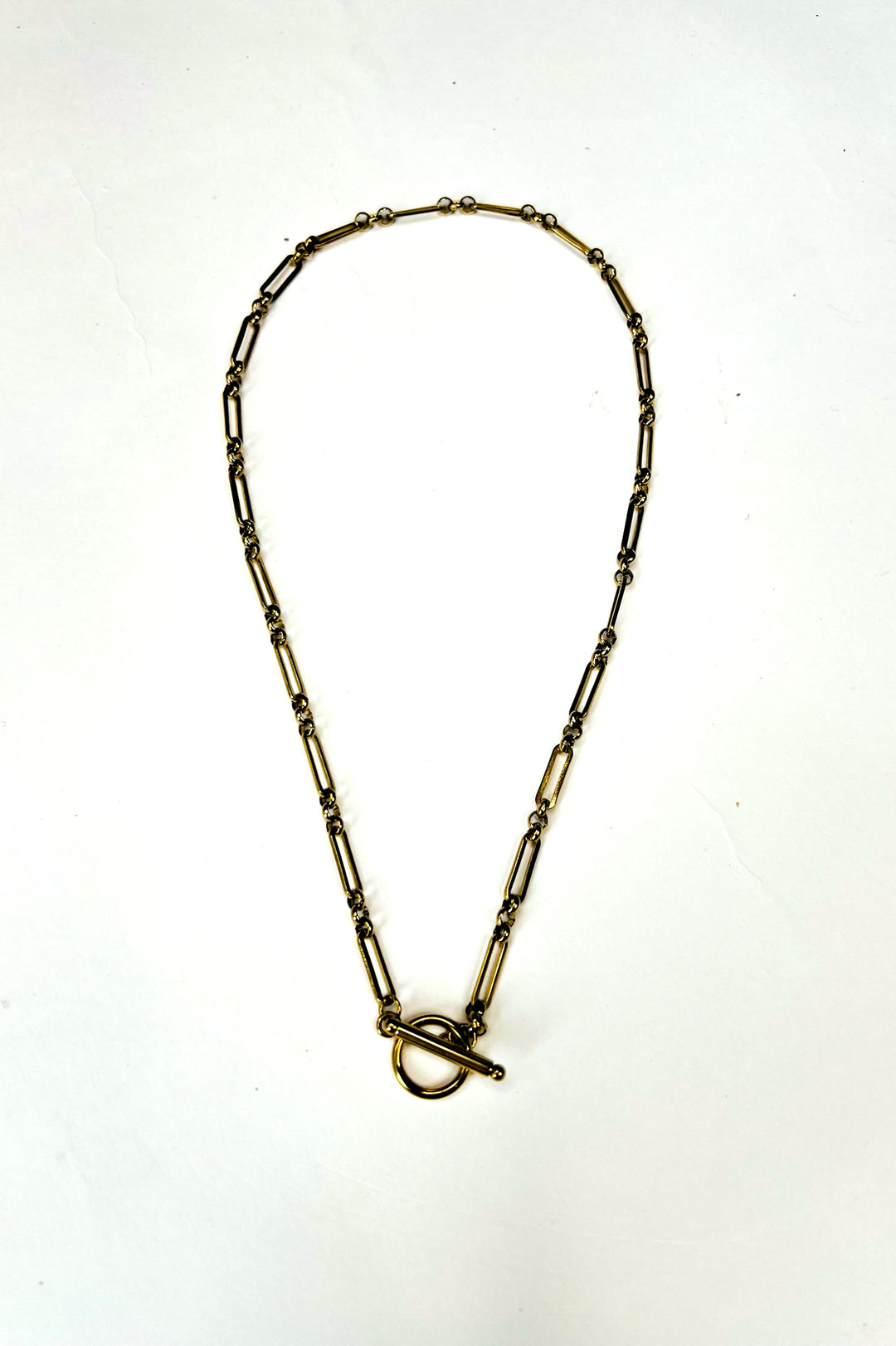 Gold Link Chain Necklace