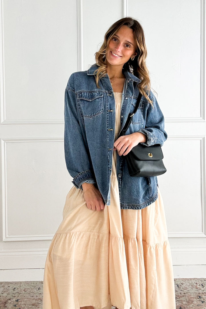 The Rosalie Tiered Midi Dress