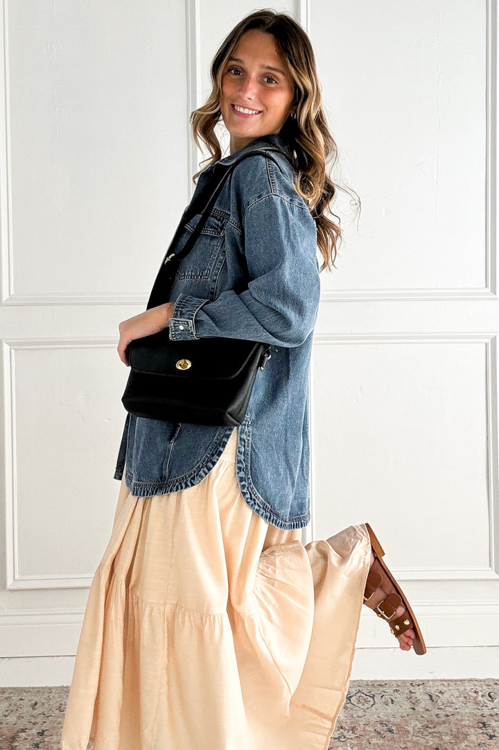 The Rosalie Tiered Midi Dress