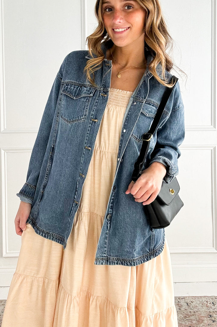 The Rosalie Tiered Midi Dress