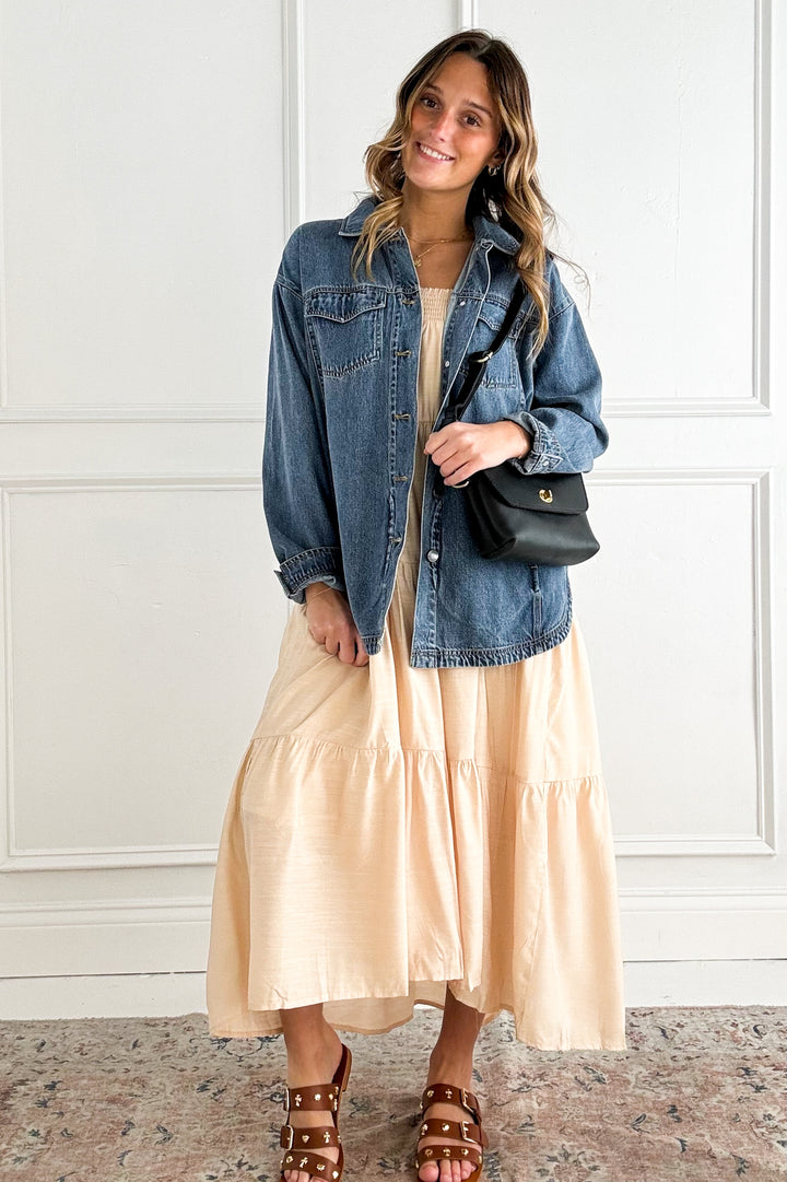 The Rosalie Tiered Midi Dress