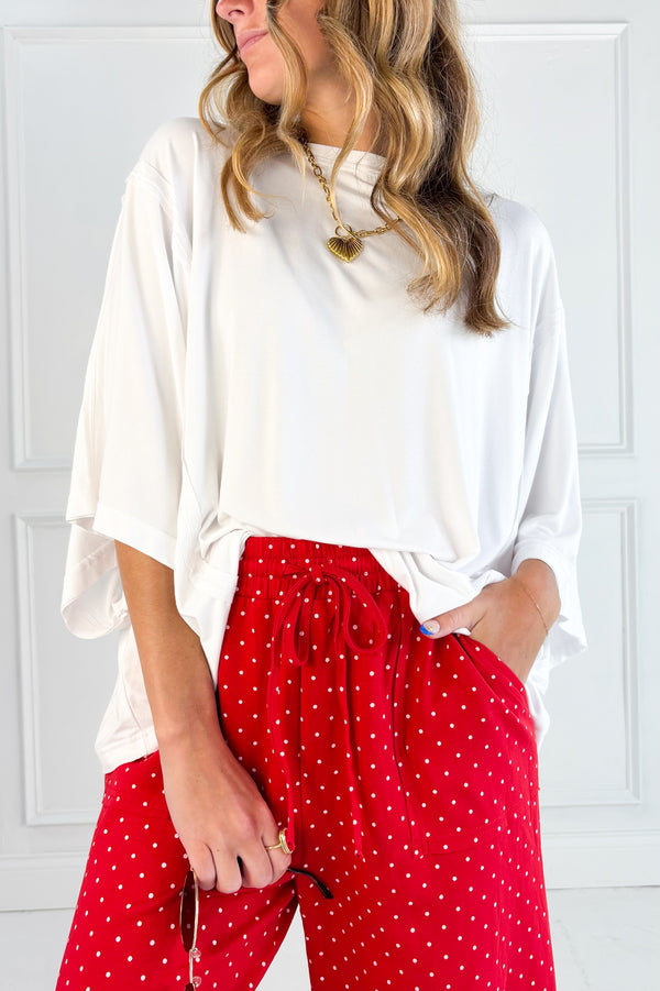 Breezy Escape Oversized Tee
